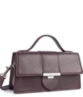 Sac à main Paris Ily Lancaster bordeaux foncé