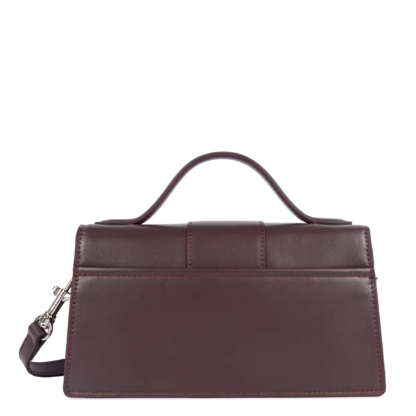 Sac à main Paris Ily Lancaster bordeaux foncé