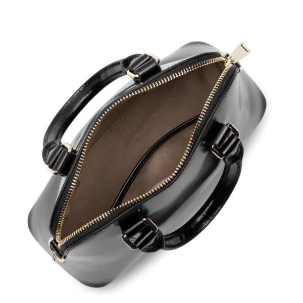 Sac demi Lune Gelato Jia noir Lancaster