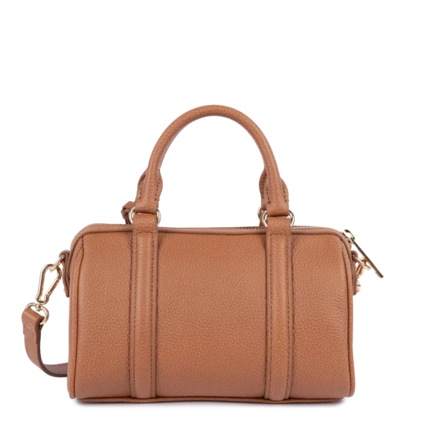 Petit Sac Polochon Cuir Lancaster Milano Ana gold