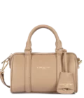 Petit Sac Polochon Cuir Lancaster Milano Ana sable