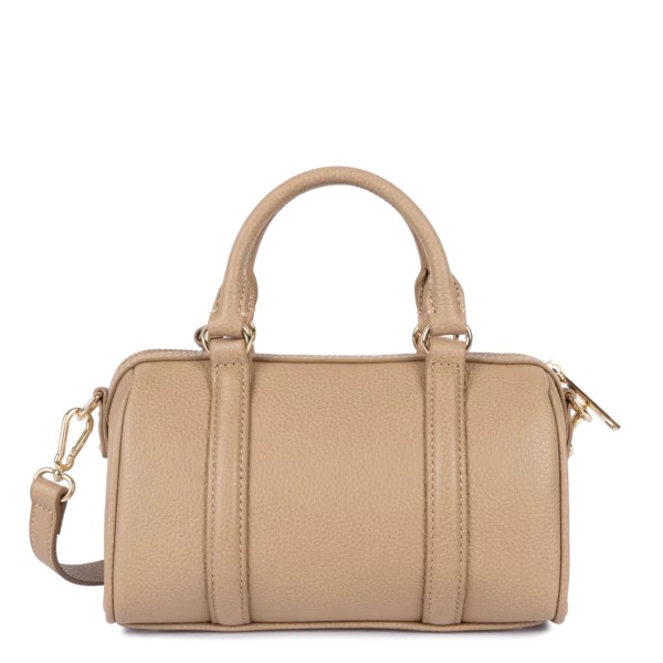 Petit Sac Polochon Cuir Lancaster Milano Ana sable