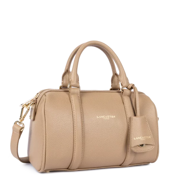 Sac à main Polochon Milano Ana Cuir Lancaster sable