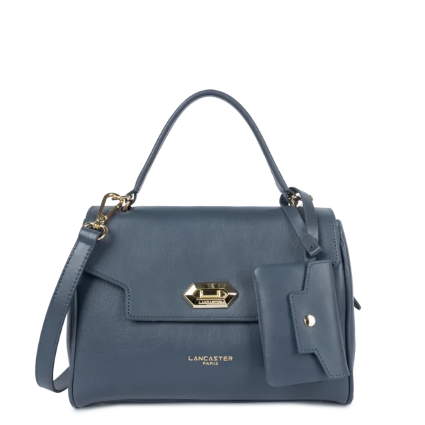 Sac à main femme Mademoiselle Grace Lancaster bleu mer