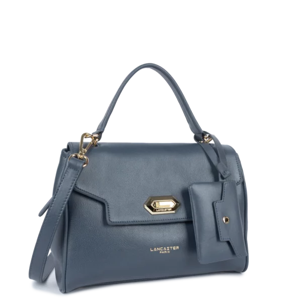 Sac à main femme Mademoiselle Grace Lancaster bleu mer