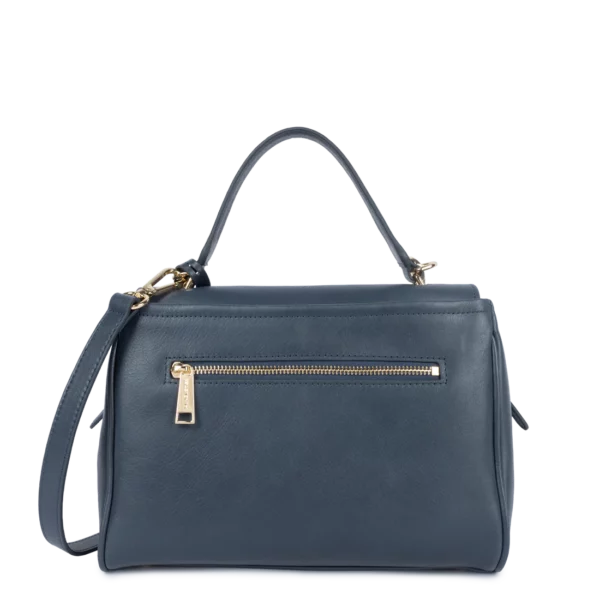 Sac à main femme Mademoiselle Grace Lancaster bleu mer