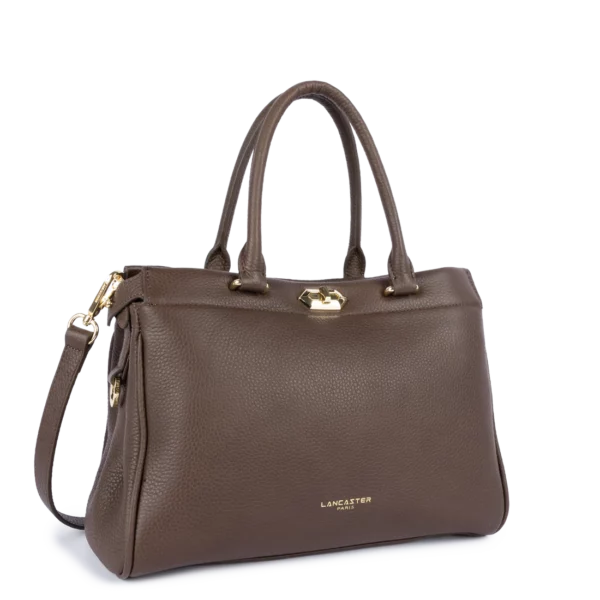 Sac cabas main Lady Romy Lancaster marron