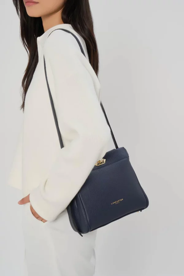 Petit sac trotteur Lady Romy - Lancaster - bleu foncé