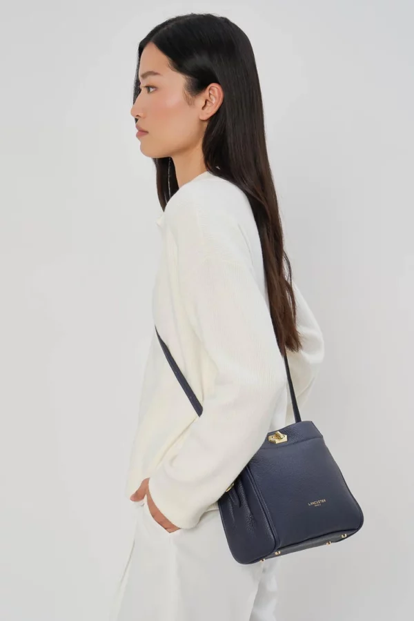 Petit sac trotteur Lady Romy - Lancaster - bleu foncé