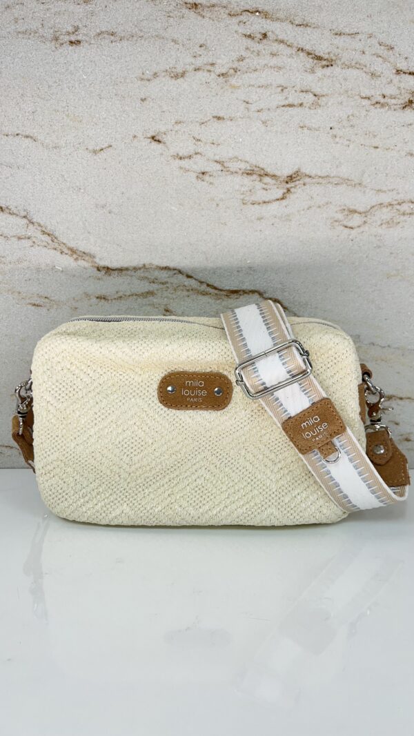 Sac bandoulière Trott L CM2 Mila Louise ambre