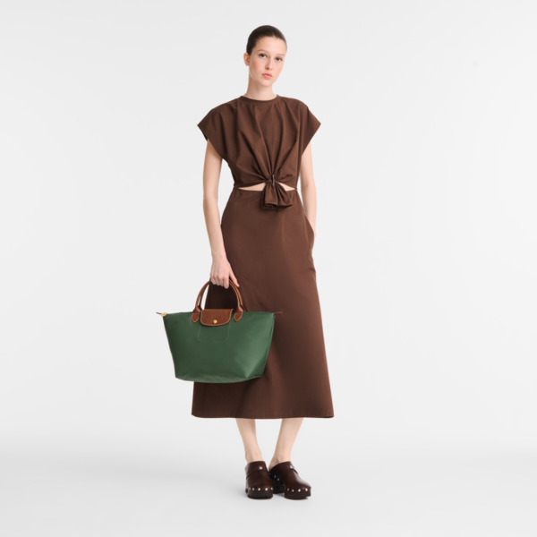 Sac à main M Le Pliage Original vert anglais