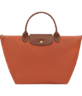 Sac à main M Le Pliage Original Longchamp brique