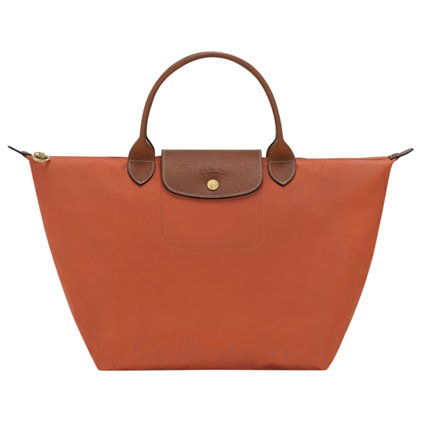 Sac à main M Le Pliage Original Longchamp brique