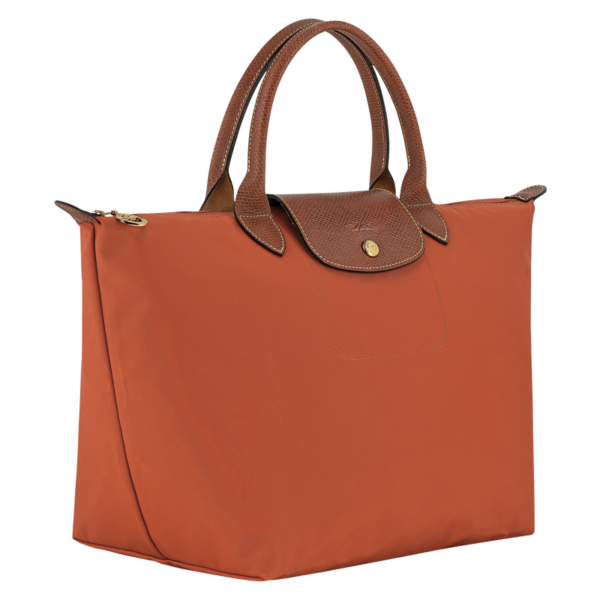 Sac à main M Le Pliage Original Longchamp brique