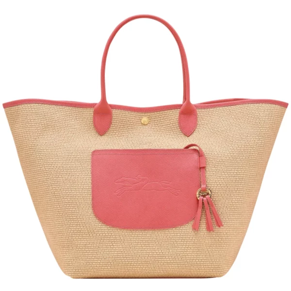 Grand sac cabas Le Panier Pliage L - Longchamp - blush