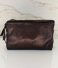 Sac besace Mama X effet pailleté Mila Louise brun