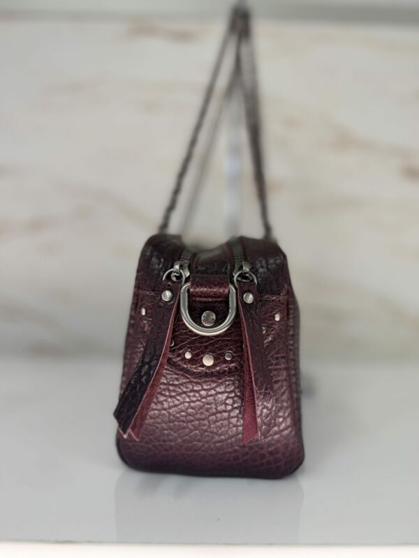 Sac à main avec bandoulière Nawell E1 Mila Louise rouge