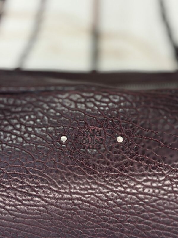 Sac à main avec bandoulière Nawell E1 Mila Louise rouge