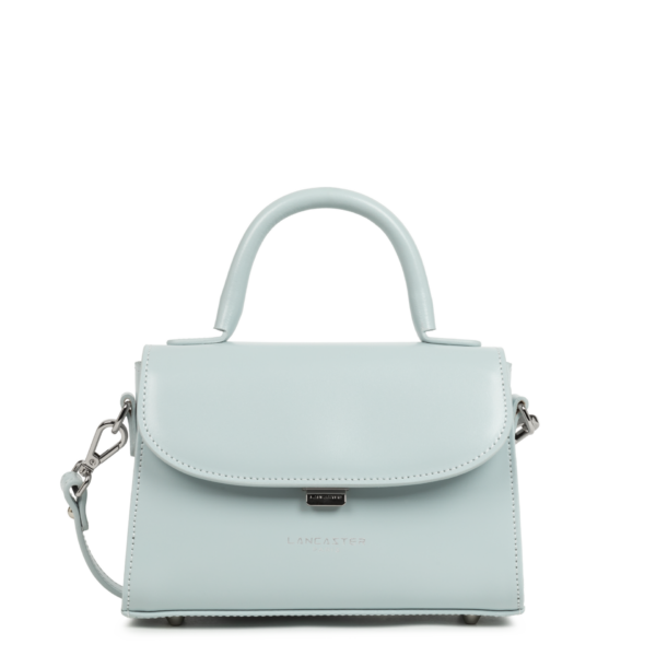 Sac à main Suave Even cuir Lancaster bleu perle
