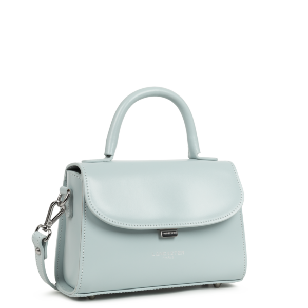 Sac à main Suave Even cuir Lancaster bleu perle