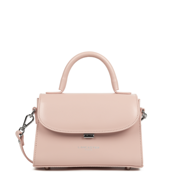 Sac à main Suave Even cuir Lancaster rose poudre