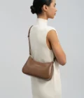 Sac bandoulière cuir Suave Ace Lancaster noisette