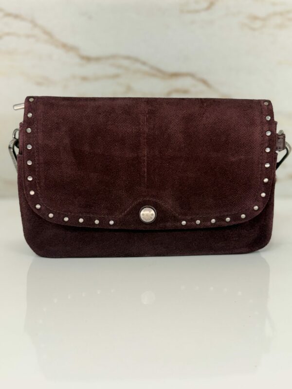 Sac pochette porté travers Odile VC Mila Louise route/bordeaux