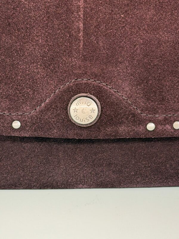 Sac pochette porté travers Odile VC Mila Louise route/bordeaux