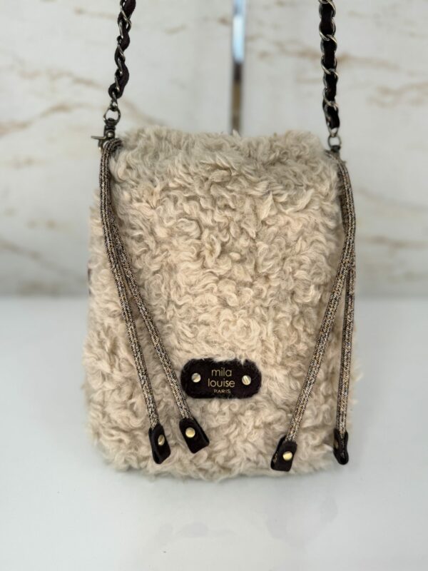 Sac pochette bandoulière Mai FR Mila Louise brun