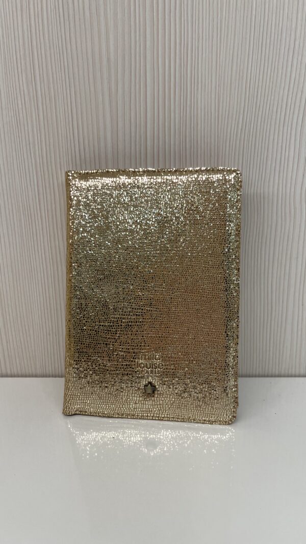 Porte-passeport/papiers cuir Mila Louise Oru RX ambre