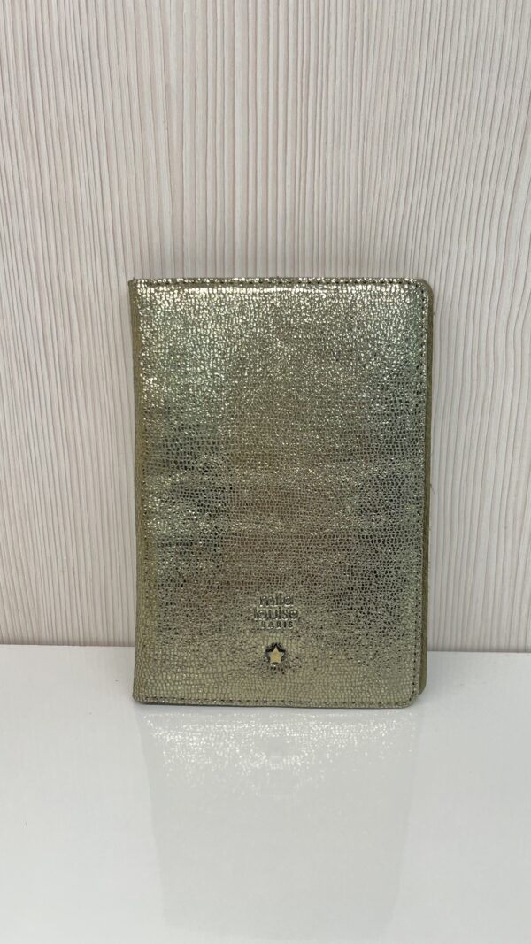 Porte-passeport/papiers cuir Mila Louise Oru RX oyster