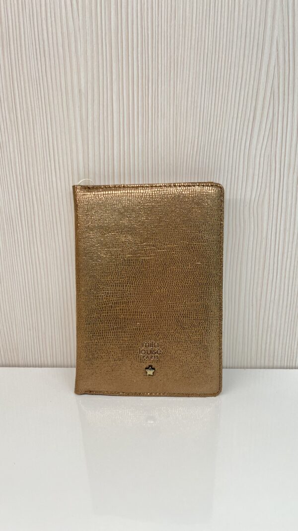 Porte-passeport/papiers cuir Mila Louise Oru RX bronze fossil