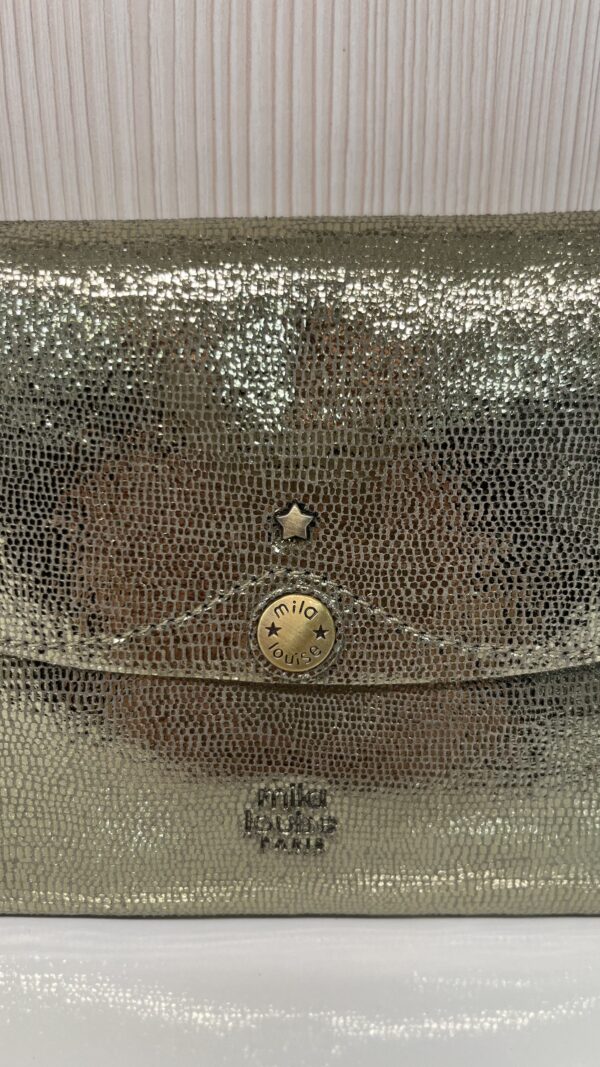 Sac à main pochette Olca RX Mila Louise oyster