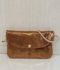 Sac à main pochette Olca RX Mila Louise tan