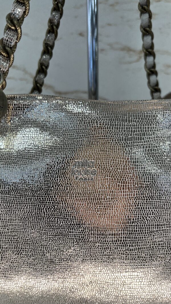 Sac bandoulière cuir Nell RX Mila Louise latte