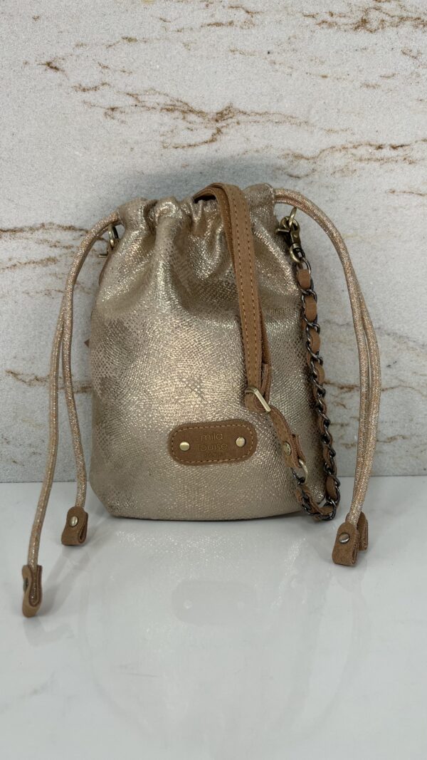 Sac pochette bandoulière Mai PG2 Mila Louise camel