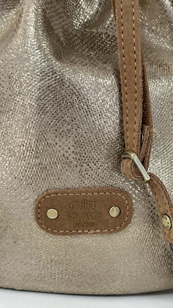 Sac pochette bandoulière Mai PG2 Mila Louise camel