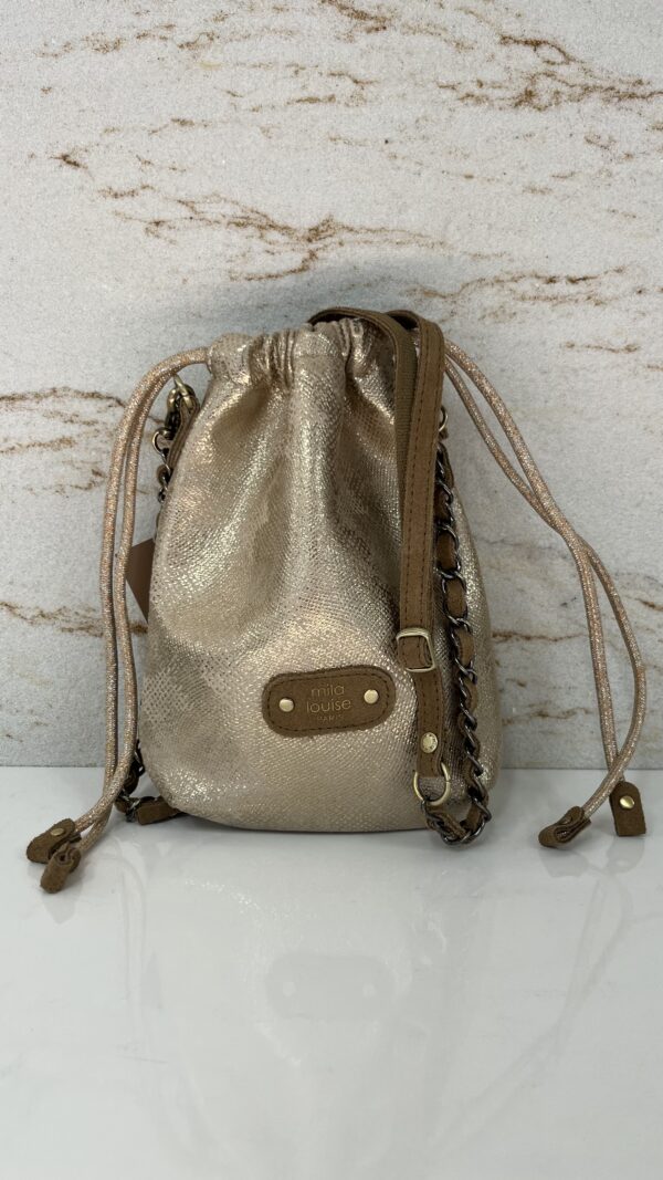 Sac pochette bandoulière Mai PG2 Mila Louise ambre