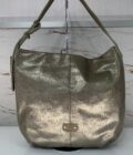 Sac cabas Maeli XC cuir pailleté Mila Louise oyster
