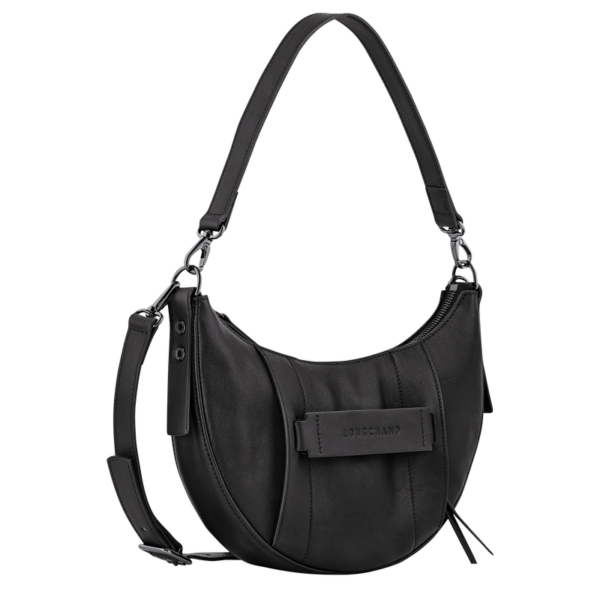 Sac banane/bandoulière S Longchamp 3D Cuir - noir