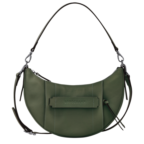 Sac banane/bandoulière S Longchamp 3D Cuir - kaki