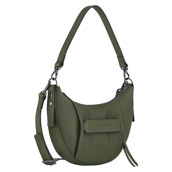 Sac banane/bandoulière S Longchamp 3D Cuir - kaki