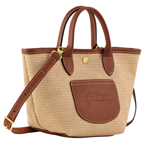 Sac bandoulière XS Le Panier Pliage Longchamp - brun
