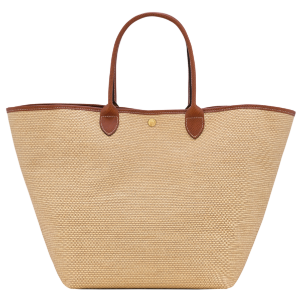 Grand sac cabas Le Panier Pliage L - Longchamp - brun