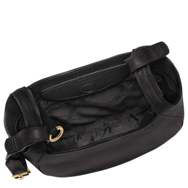 Sac bandoulière S Foulonné - Longchamp - noir