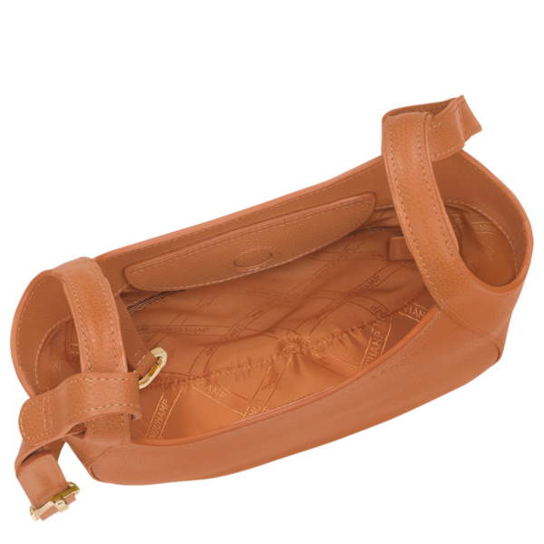 Sac bandoulière S Foulonné - Longchamp - ambre