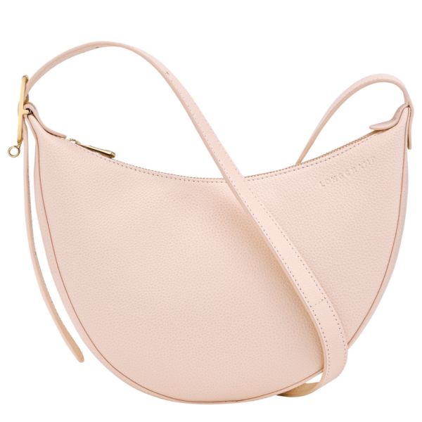 Sac bandoulière S Foulonné Longchamp crème