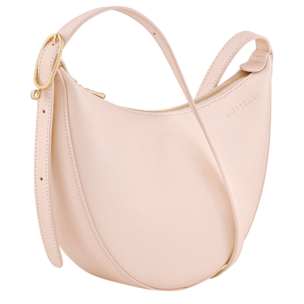 Sac bandoulière S Foulonné Longchamp crème