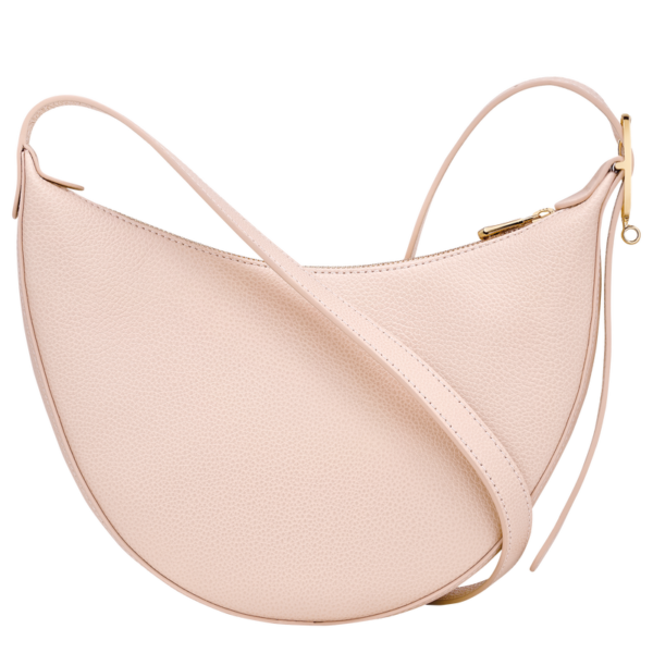 Sac bandoulière S Foulonné Longchamp crème