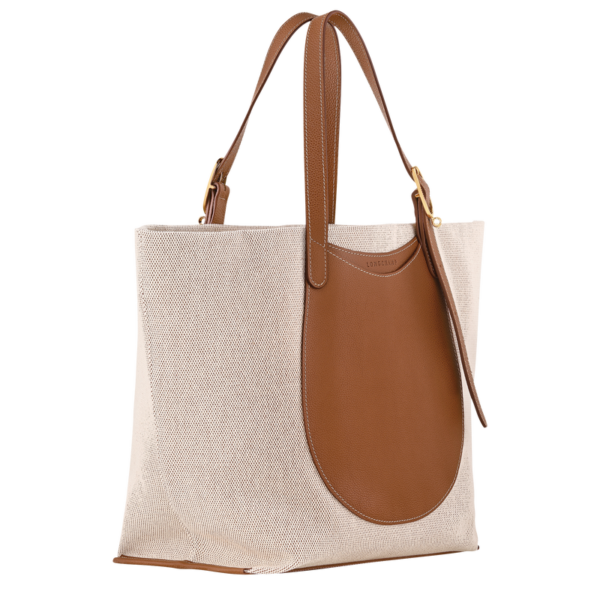 Cabas XL complice toile - Longchamp - caramel